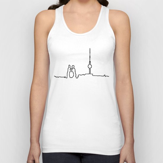 Berlin Life Line Unisex Tank Top