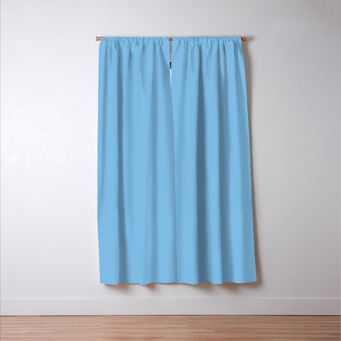 Light Blue Blackout Curtain By Lazaros Society6
