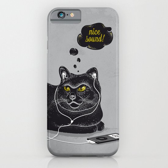 Chilling Cat iPhone & iPod Case