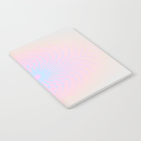 Pink Honeycomb Notebook