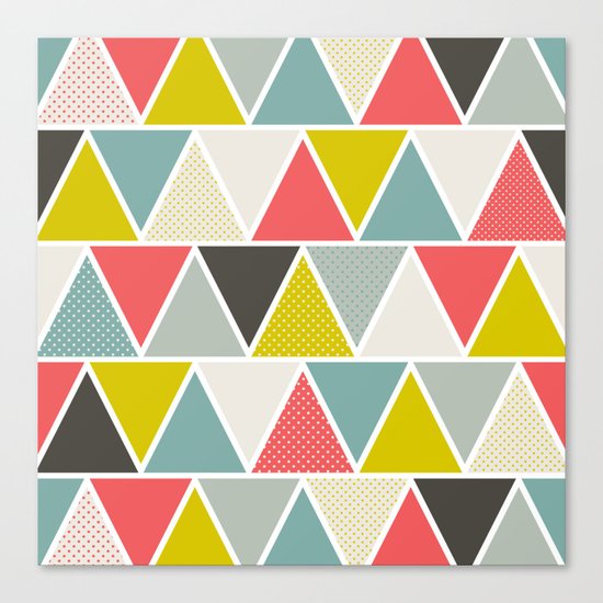 Triangulum Canvas Print