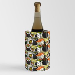Sushi (on bamboo)  Wine Chiller