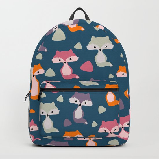 Foxes in many colors Backpack