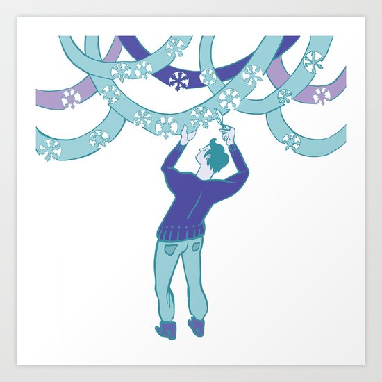 Winter Celebration Art Print