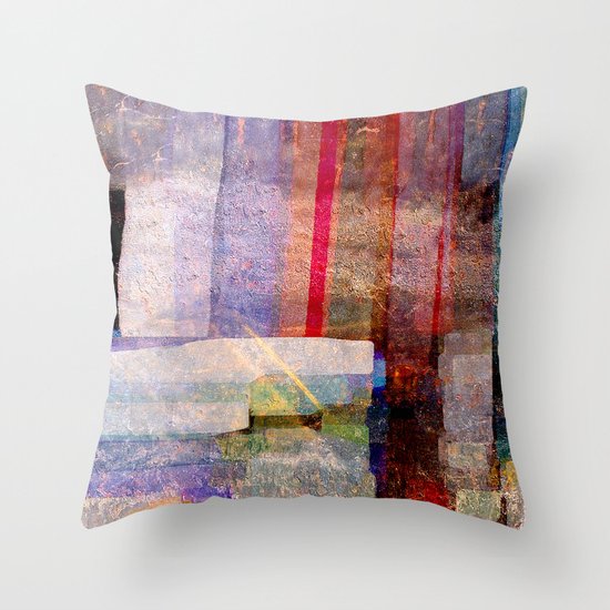 Art Construct Throw Pillow