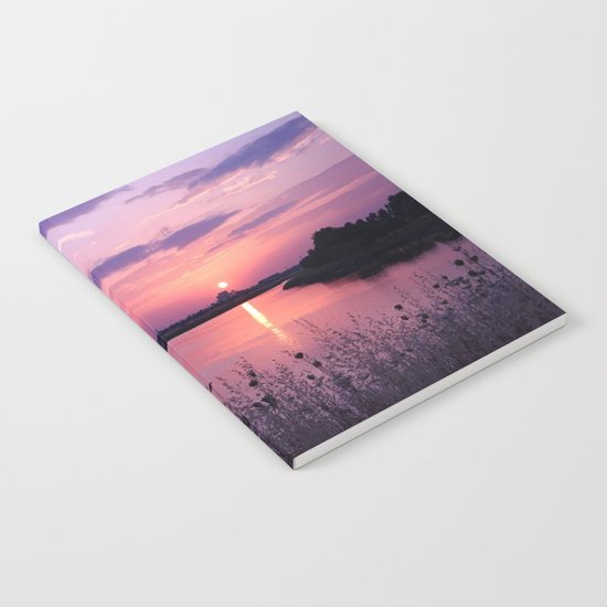 red sun Notebook