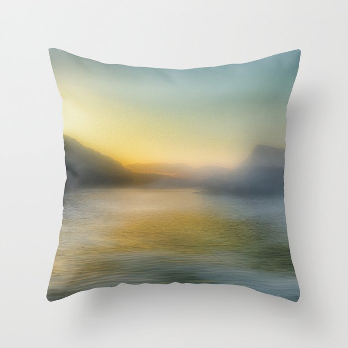 Sunset Isles Throw Pillow