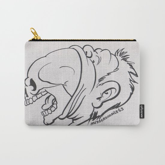 Skullicious( Breaking Out) Carry-All Pouch