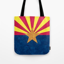 Arizona State Flag Banner Symbol Southwest United States Emblem Tote Bag