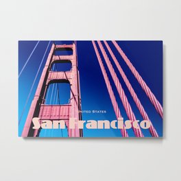 United States, San Francisco Metal Print