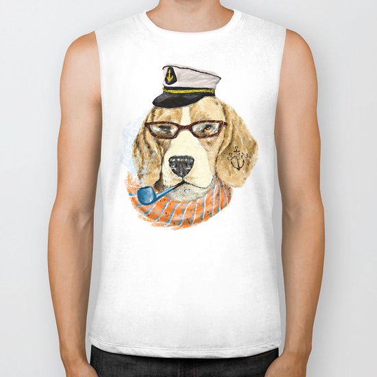 Mr.Beagle Biker Tank