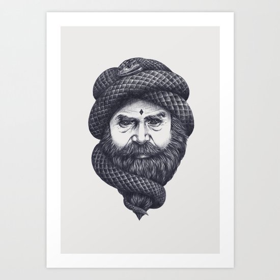 Mind Control Art Print
