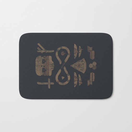 Fast Food Occult Bath Mat