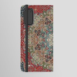 Antique Red Blue Black Persian Carpet Print Android Wallet Case