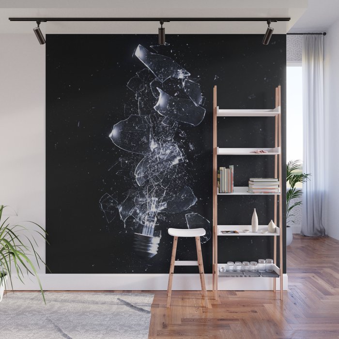 Ideas Collide Wall Mural By Metalforest Society6