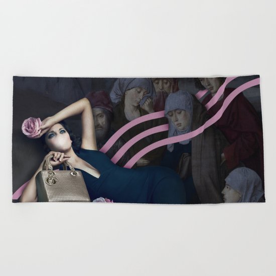 Fashion Victims Beach Towel