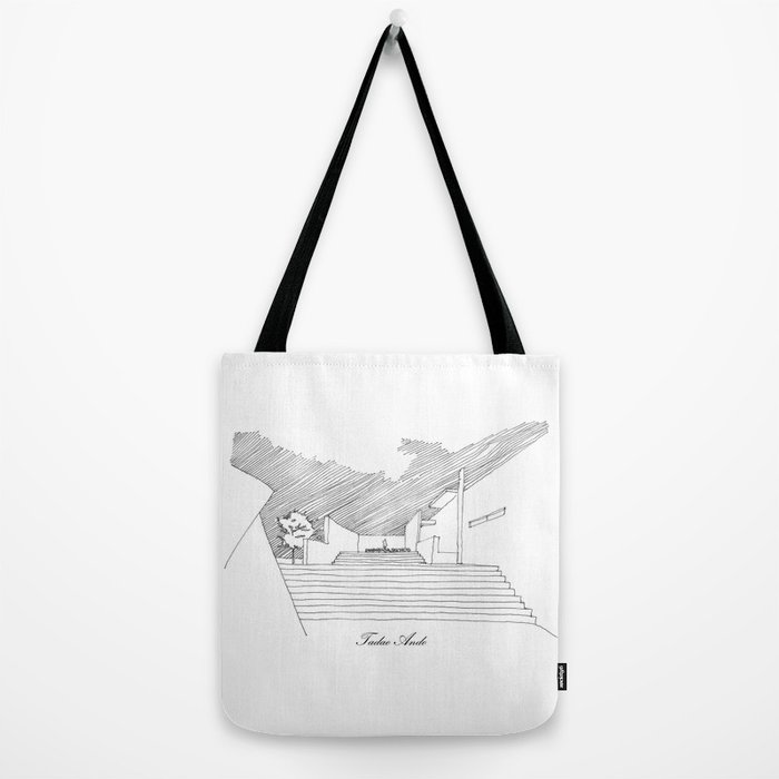 Tadao Ando Tote Bag by Dario Mabritto