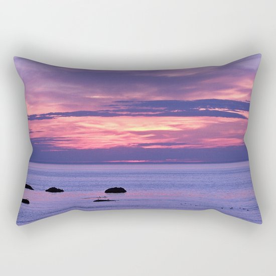 Surreal Sunset Rectangular Pillow