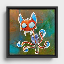 Fox Casual Framed Canvas