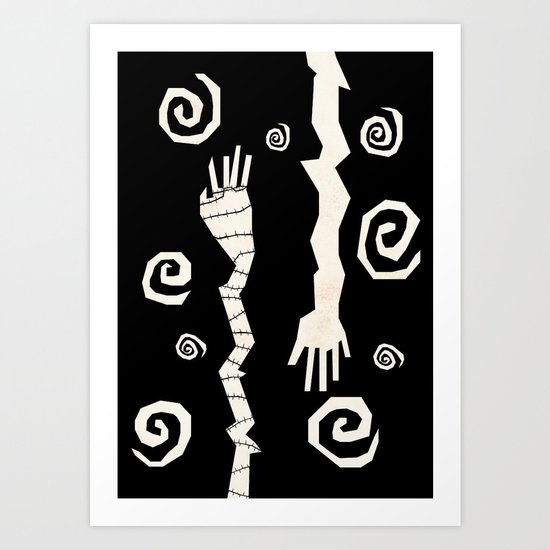 Hold On Art Print
