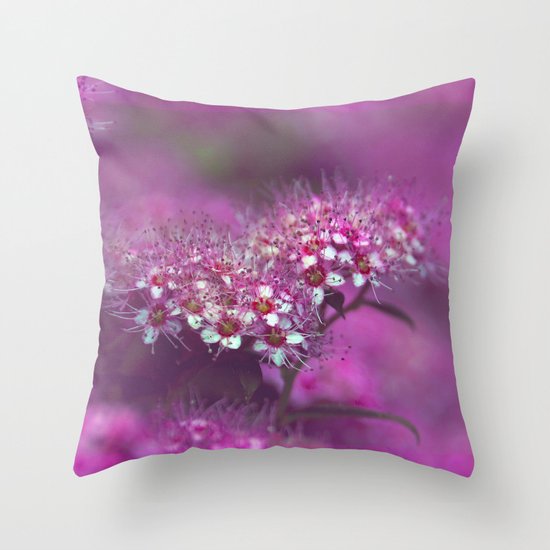 Dream in pink Throw Pillow