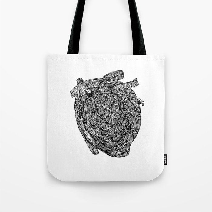 my heart is real Tote Bag