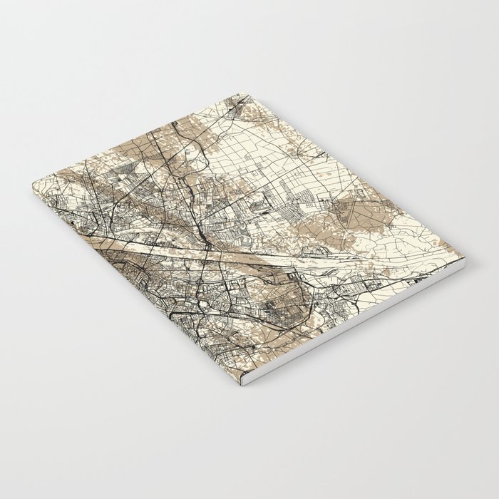 Austria, Vienna - Illustrated Map Notebook
