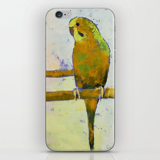 Three Parakeets iPhone Skin