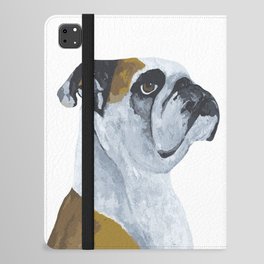 English Bulldog -No Background iPad Folio Case