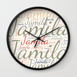 Jamila Wall Clock