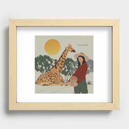 Connecting to Nature Recessed Framed Print