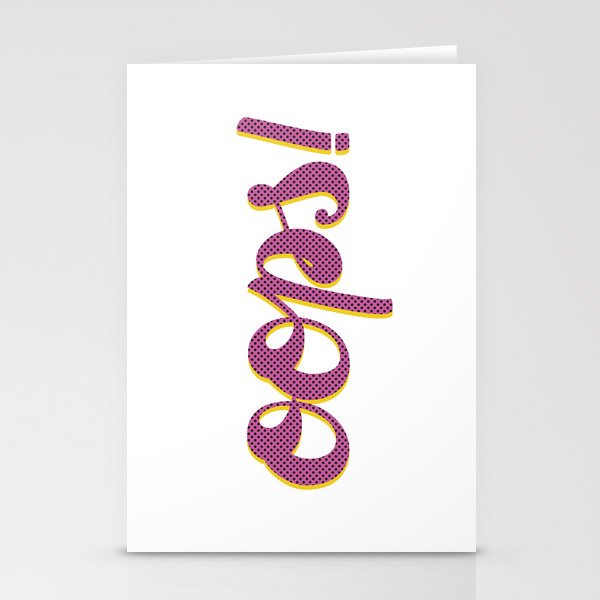 Oops Pop Art Stationery Cards