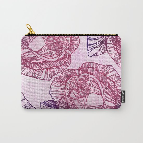 Purple rose Carry-All Pouch
