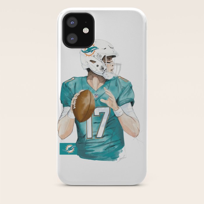 Dolphins Football Iphone Case By Ismar Society6