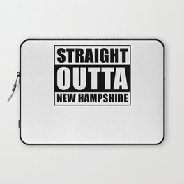 Straight Outta New Hampshire Laptop Sleeve