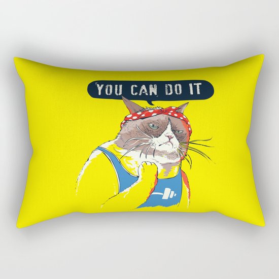 YOU CAN DO IT Rectangular Pillow