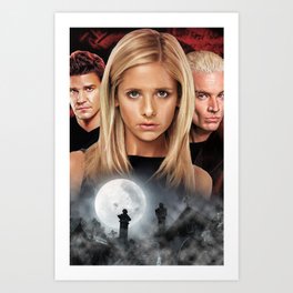 Buffy The Vampire Slayer  Art Print