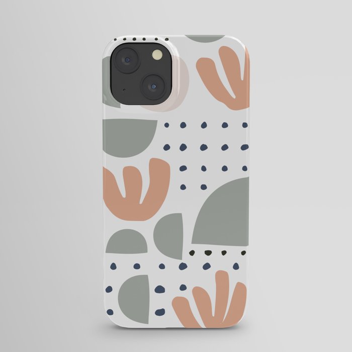 Mid Century Modern Abstract - Bohemian Shades iPhone Case