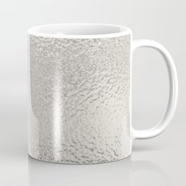 Simply Metallic in Silver Coffee Mug