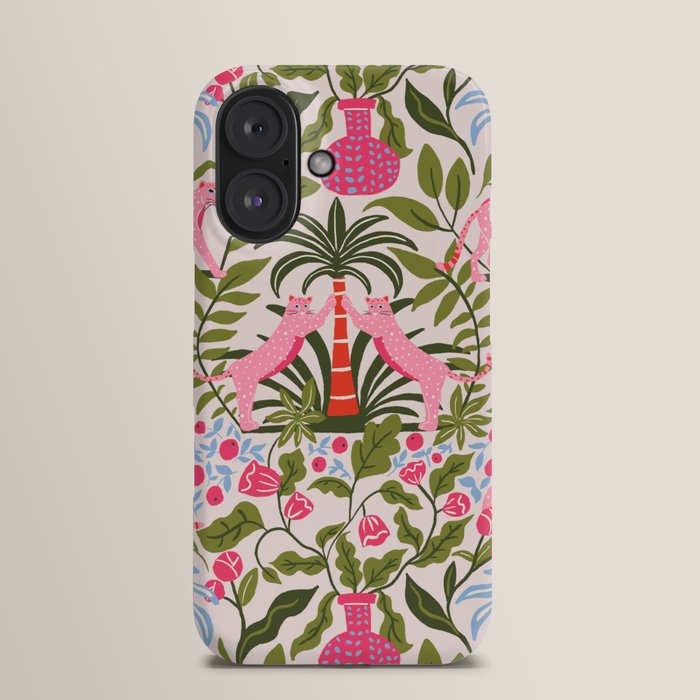 Society6 ケース Trendy Leopard Print Pattern Vivacious Pink Cheetah Printed iPhone Cases: 15, 14, Pro Max | Society6