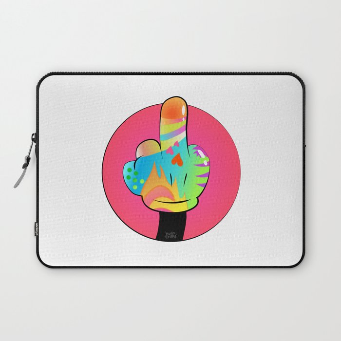 HelloTrilly - F*ck Off Laptop Sleeve
