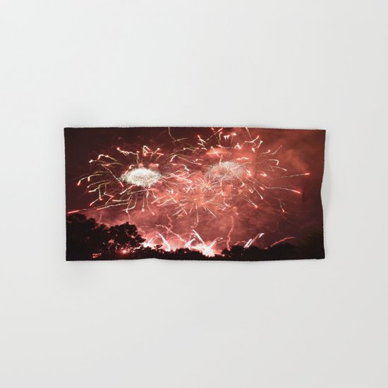 Fireworks1 Hand & Bath Towel