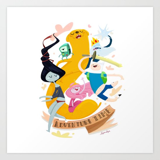 Adventure Time Art Print
