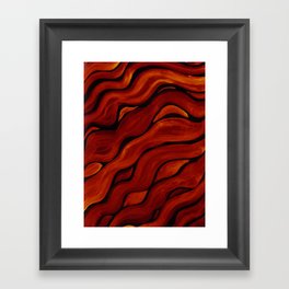 Water Waves Framed Art Print
