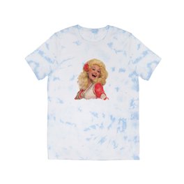 Dolly Parton - Watercolor T Shirt | Digital, 9To5, Music, Blonde, Country, Cowgirl, Iconic, Red, Flower, Countrystar 