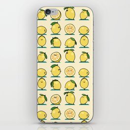 Lemon Yoga iPhone Skin