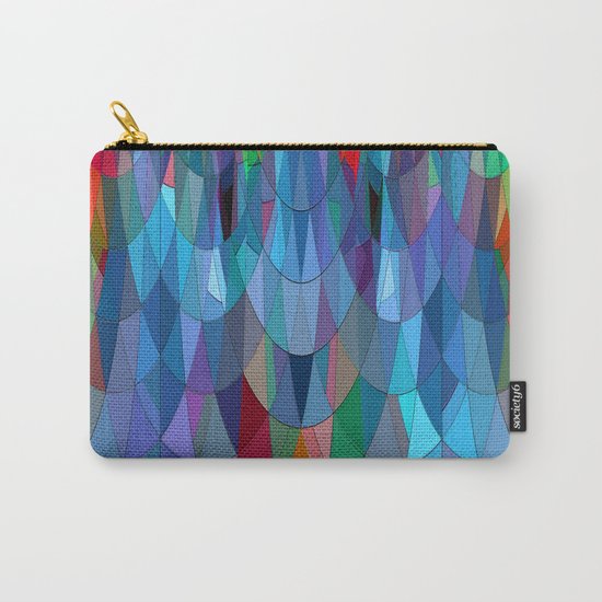 The Many Colors of the Mermaid.... Carry-All Pouch