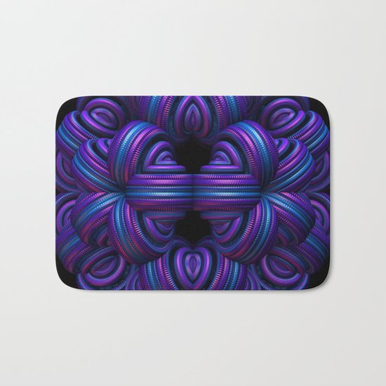 Purple Orb Bath Mat