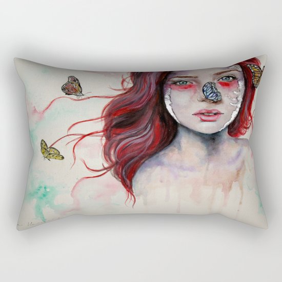 Where There Are Butterflies Rectangular Pillow