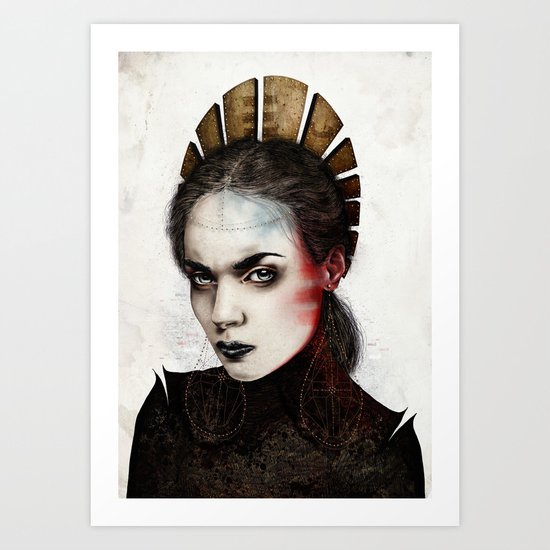 Saint Art Print
